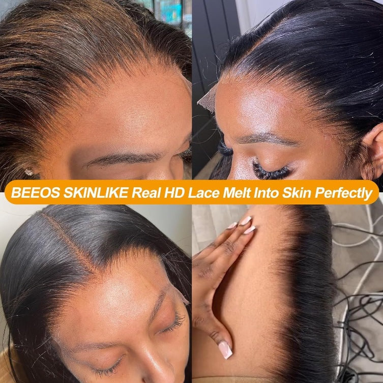 Natural Human Hair Lace Front Wig — HD Lace | 12" & 14"