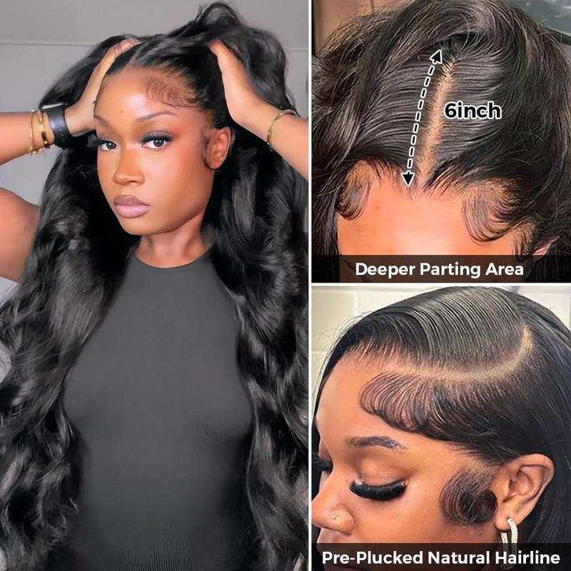 Body Wave Lace Front Wig — Brazilian Virgin Hair | 13x4 & 13x6 | 200% Density | 10"–34"