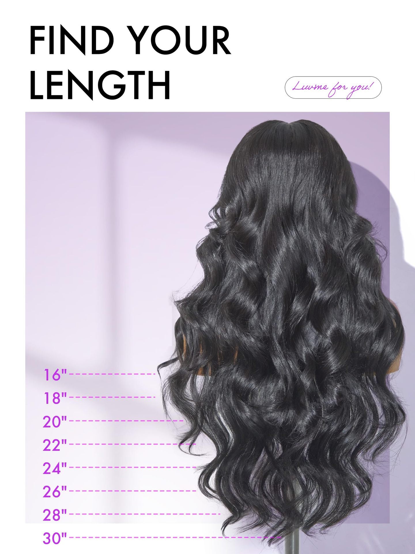Big Wave Human Hair Wig — 13x4 Lace Front | 16"–30"
