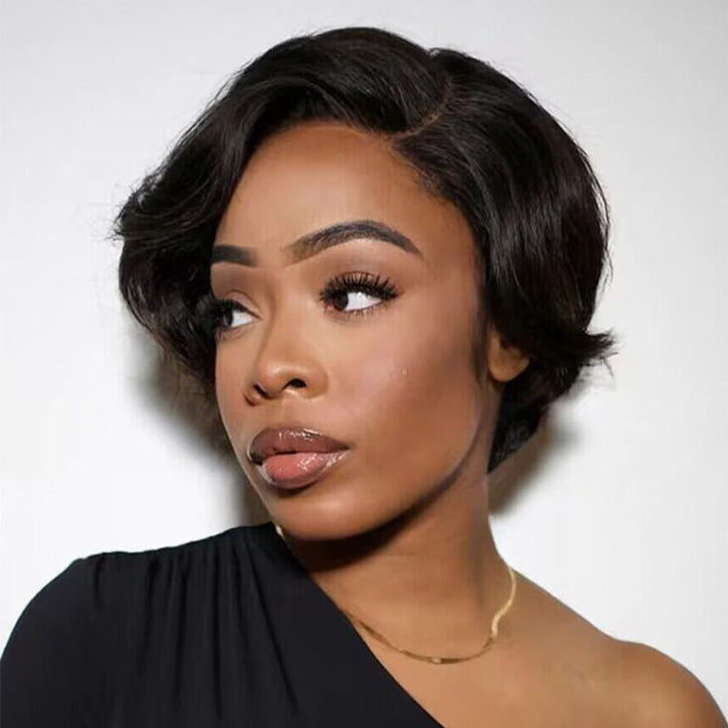 Pixie Cut Human Hair Wig — 13x4x1 Lace Front | 5 Colours