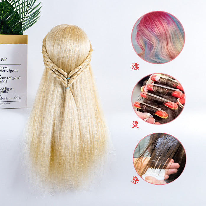 Human Hair Mannequin Head with Shoulders — Real Hair | 32 Colours