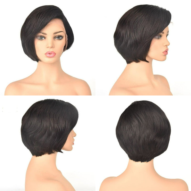 Pixie Cut Human Hair Wig — 13x4x1 Lace Front | 5 Colours