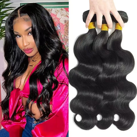Body Wave Human Hair Wig | 100% Real Hair, Natural Look – Crowned By Lucy