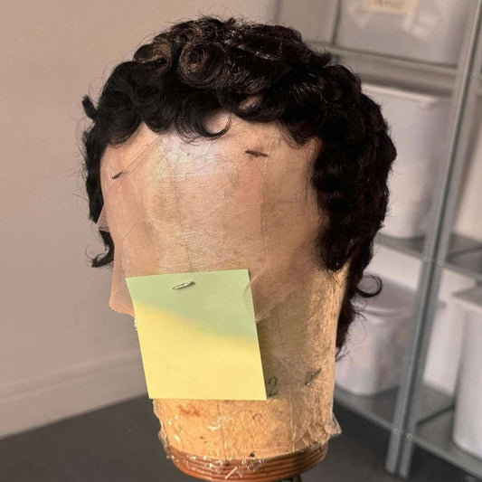 Short Curly Human Hair Wig | Pixie Afro Curl | 100% Human Hair