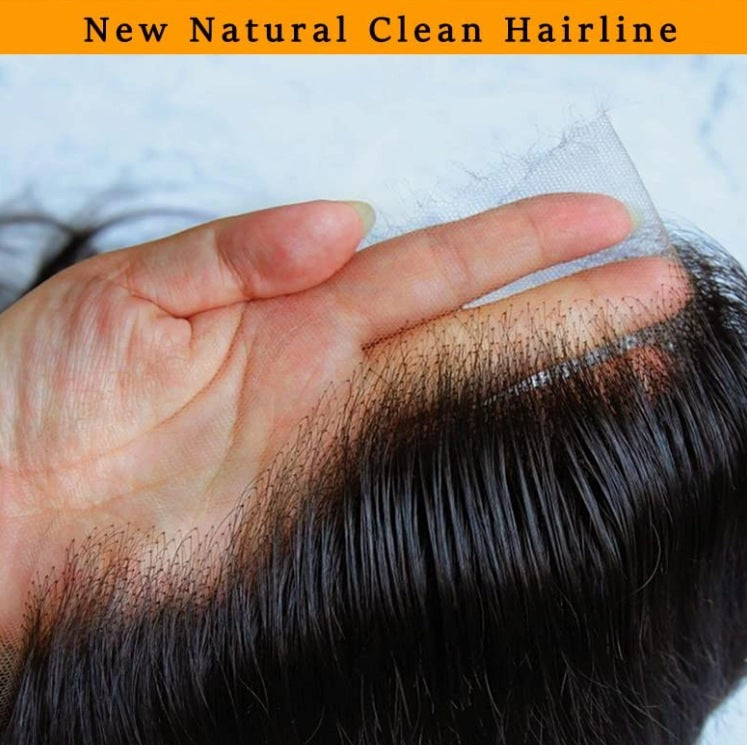 Natural Human Hair Lace Front Wig — HD Lace | 12" & 14"