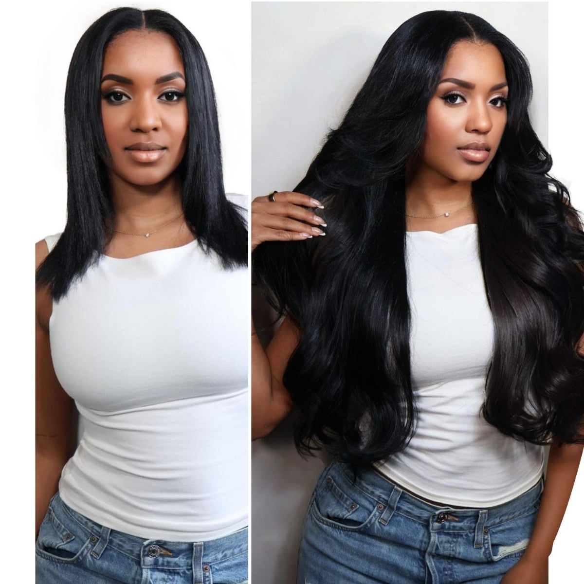 Big Wave Human Hair Wig — 13x4 Lace Front | 16"–30"