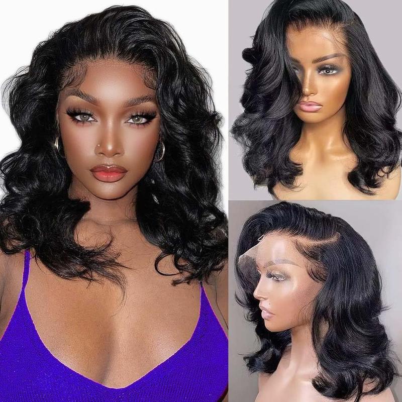 Body Wave Lace Front Wig — Brazilian Virgin Hair | 13x4 & 13x6 | 200% Density | 10"–34"