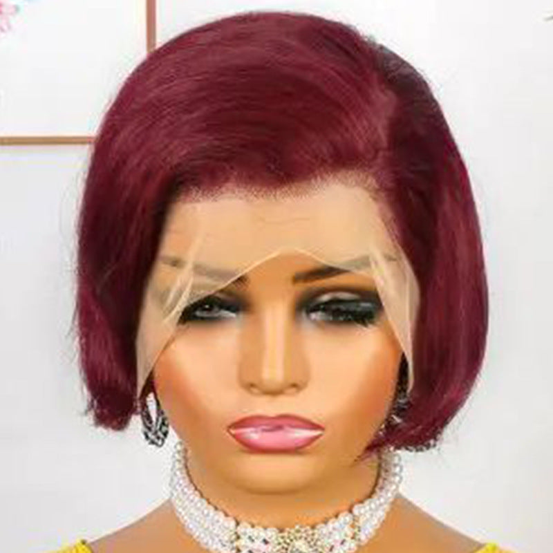 Pixie Cut Human Hair Wig — 13x4x1 Lace Front | 5 Colours