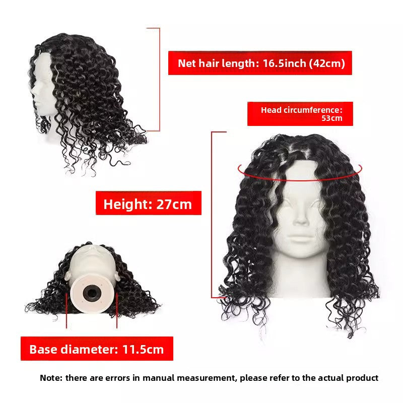 Human Hair Mannequin Head with Shoulders — Real Hair | 32 Colours