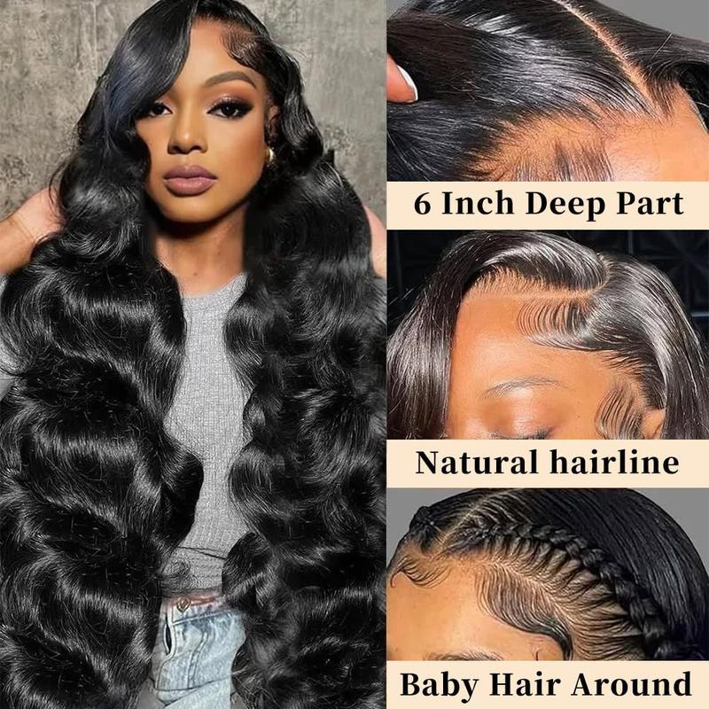 Body Wave Lace Front Wig — Brazilian Virgin Hair | 13x4 & 13x6 | 200% Density | 10"–34"