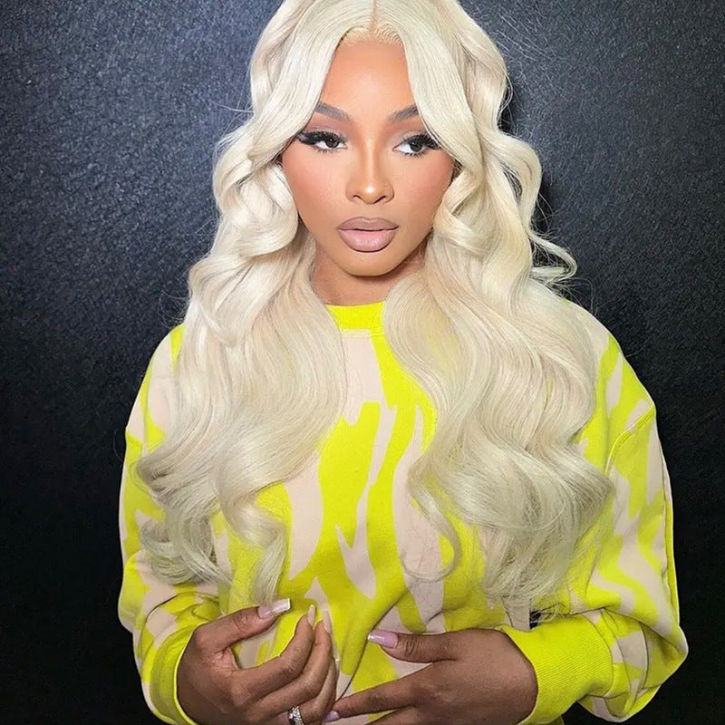 Big Wave Human Hair Wig — 613 Blonde | 8"–30"